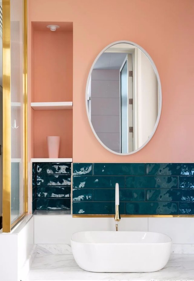 小姐姐|90㎡北欧轻奢风,粉红色的卧室设计很温馨