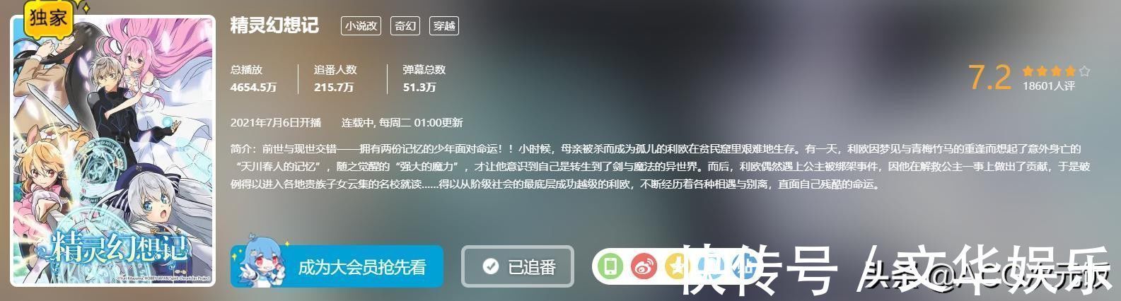 异世界番|本季的日漫新番真离谱,高播放量的全是异世界,榜首的还没播