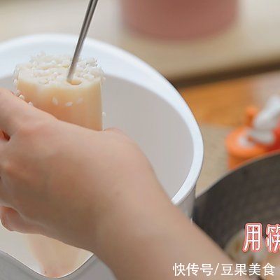 糯米|蜜汁糖藕一口下肚，唇齿留香