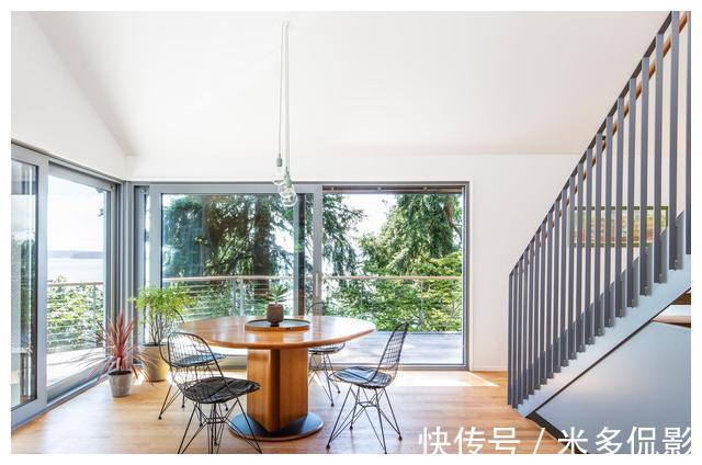 旋转门|深山自建256㎡小别墅,细节设计堪称一绝,进门后我就爱了