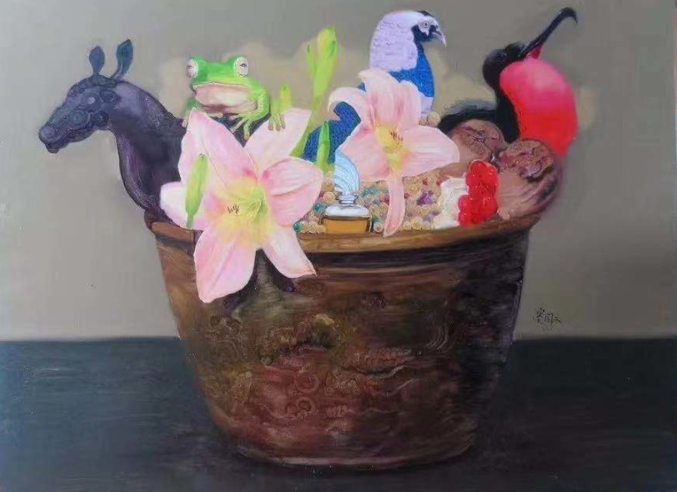 合订本$全国艺术名家邀请展—— 窦国永油画作品赏析