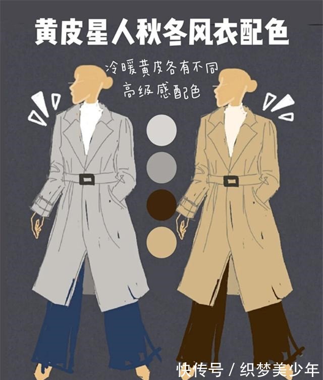 风衣 人人都有的驼色风衣，换1个穿搭思路，就很时髦高级，你也试试