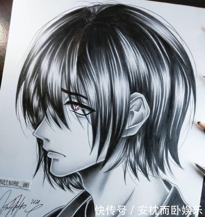 画师笔下的作品,虎子这张过分帅气了!