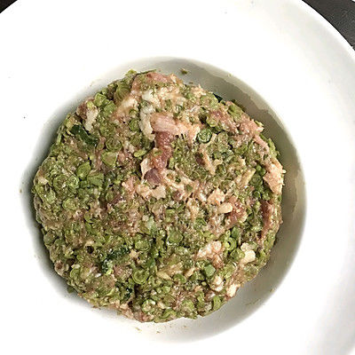 豆角肉馅生煎包