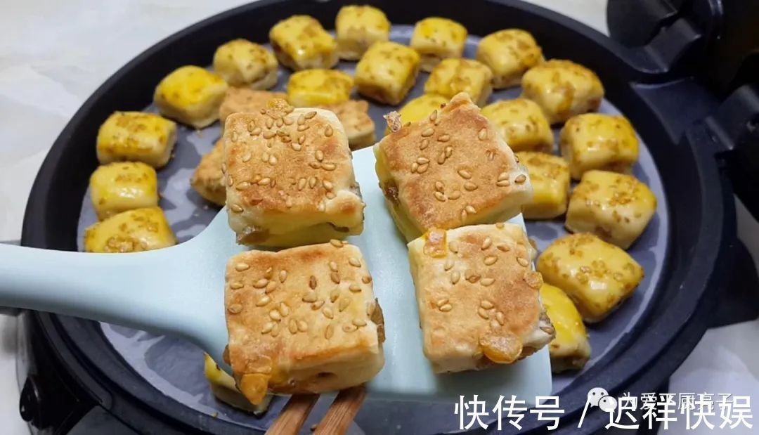 香酥|面粉别再烙饼了,试试这么做,个个香酥又掉渣,新手也能一次成功