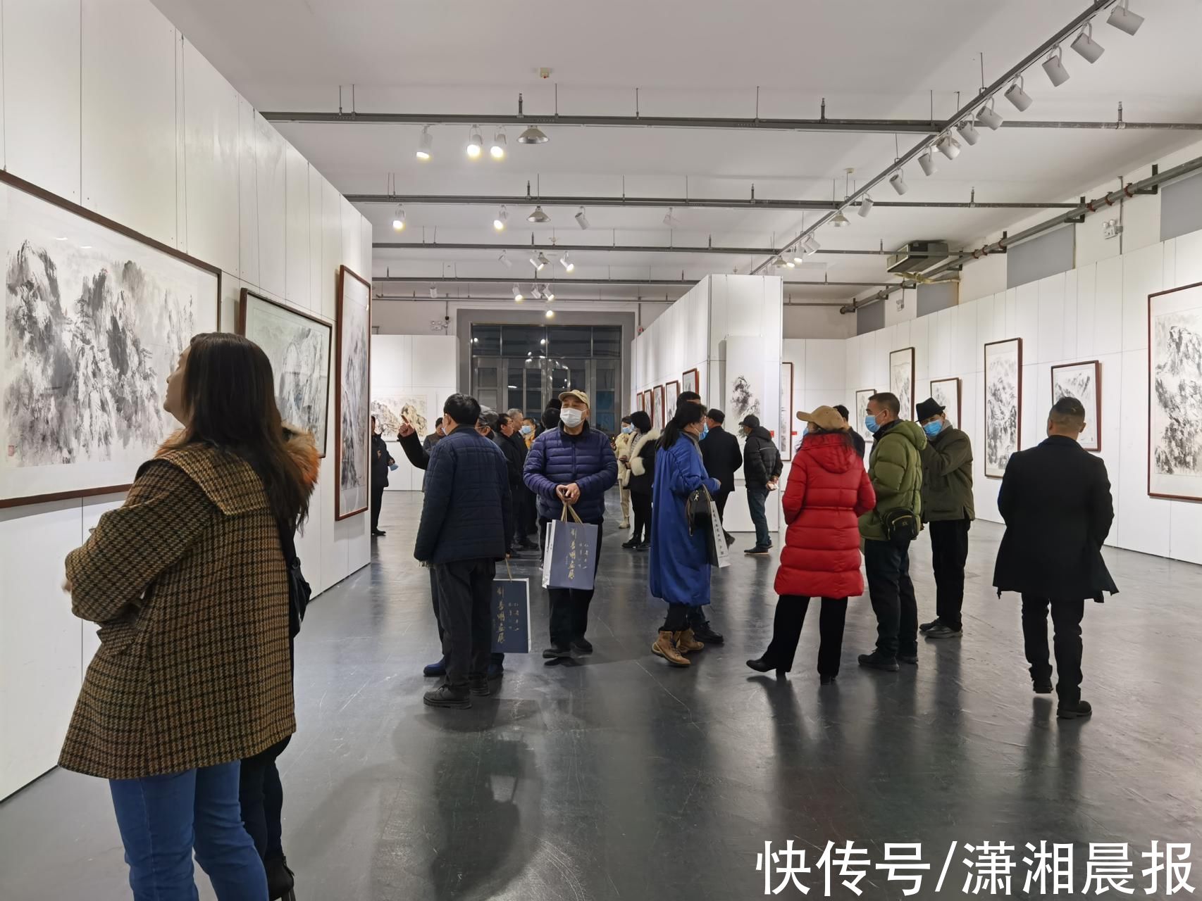 湖南国画馆$新年看展 | 刘善明画展在湖南国画馆开幕