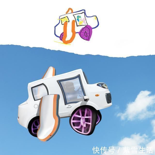 花式秀!儿子画成什么样,爸爸就能P成什么样子,花式秀父爱坐拥百万粉丝