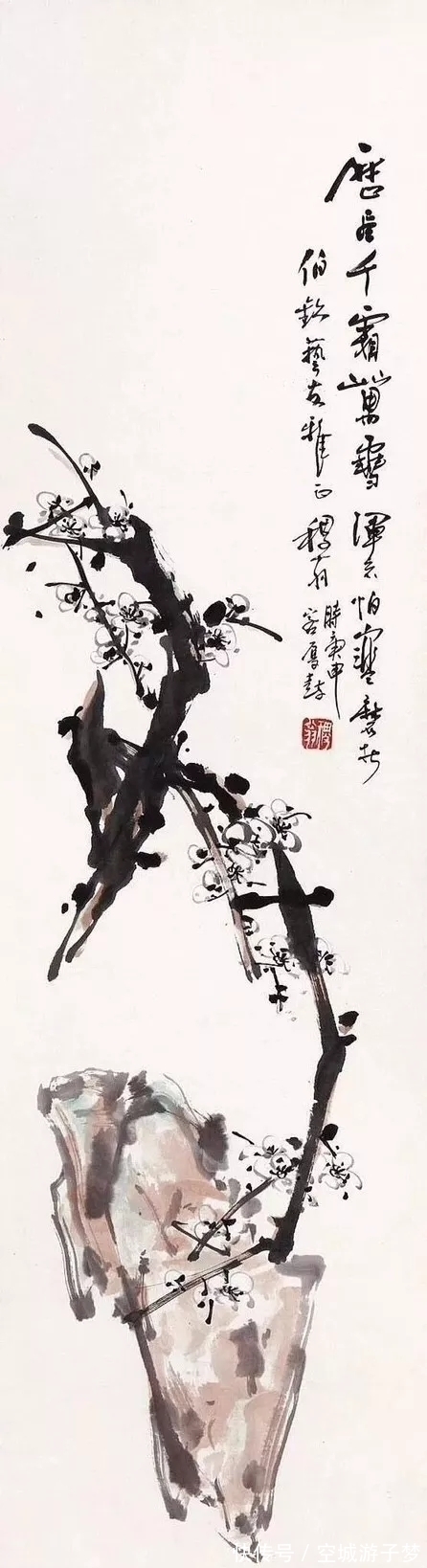 写意花鸟画@寥寥几笔好传神,莫把繁枝扰性灵|黄稷堂大写意花鸟