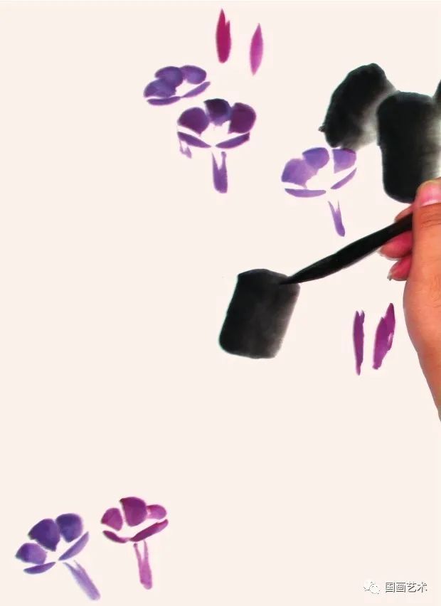 浓淡！图文教程——轻松学画喇叭花