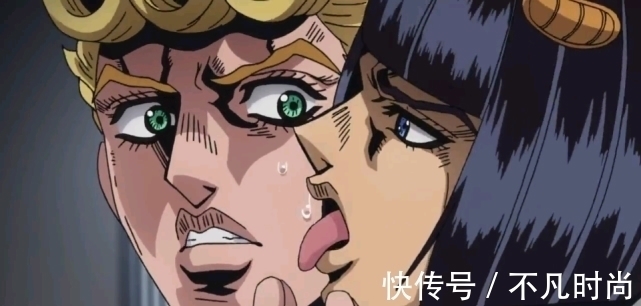 乔鲁诺|JOJO:两只狗演绎乔鲁诺和布姐的经典一幕,网友:撒谎的味道