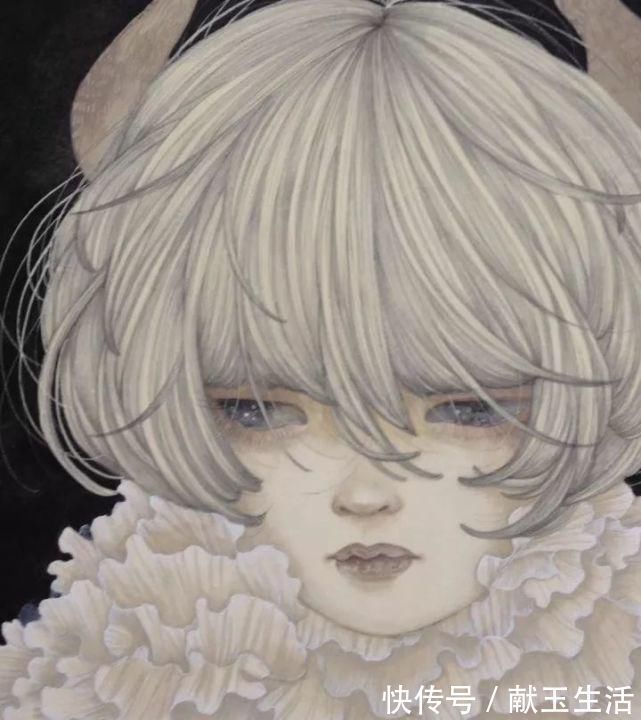 铅笔#她的铅笔插画,画出每个女孩的心声,美到让人陶醉~