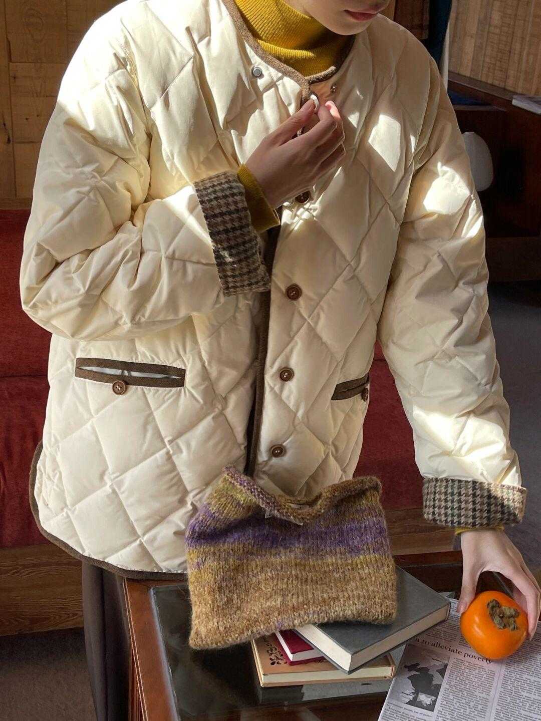 衣身 什么样的羽绒服款式最好看?除了短款压痕款式,其他都不太行