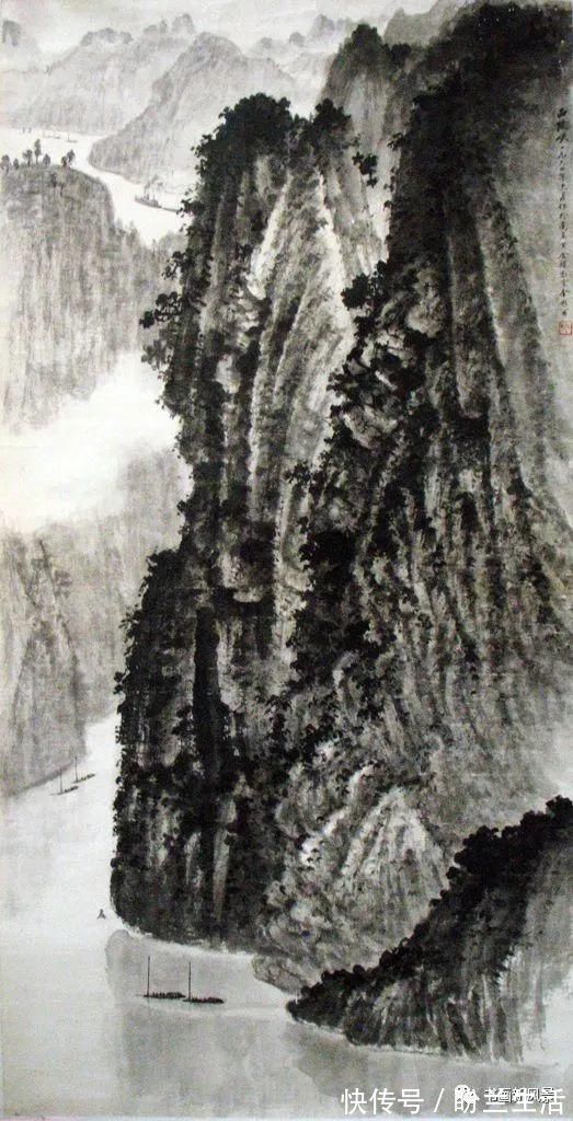 雄健|这位大家的山水,既雄健大气,又平和神清!