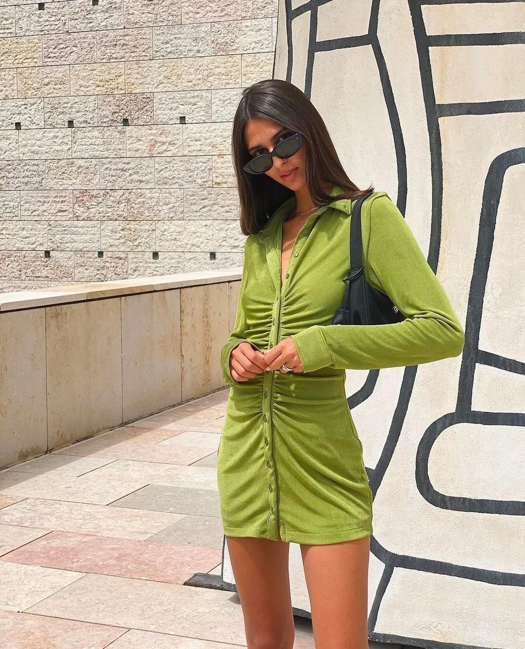 穿搭|绿色竟然这么好看！显白又减龄，必须来一件