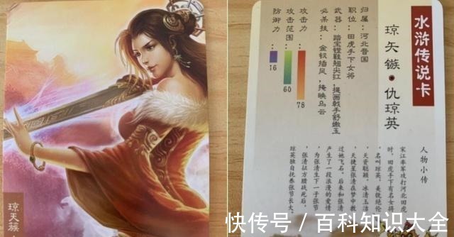 张清!水浒中的女将,善使方天戟,打伤过林冲,儿子后来大败金兀术!