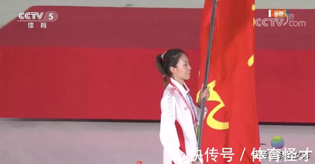 王宁|全运会开幕式，女排旗手英姿飒爽！朱婷：感觉很光荣