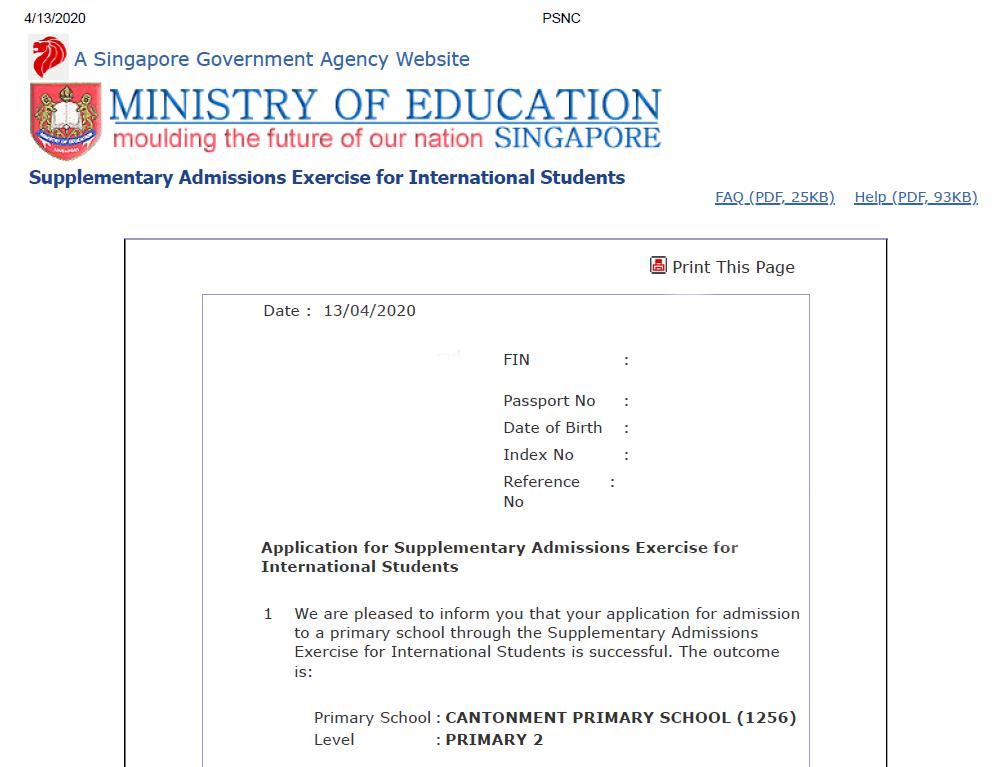 辉煌成绩，实力铸就：2020博偉学子喜获109封新加坡政府中小学Offer