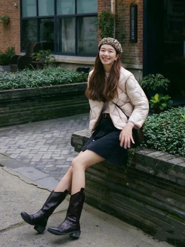 羽绒|白色羽绒搭配指南,学会这三个技巧,层次分明显瘦还好看