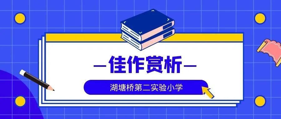 湖塘桥第二实验小学小记者优秀作文展示第二期