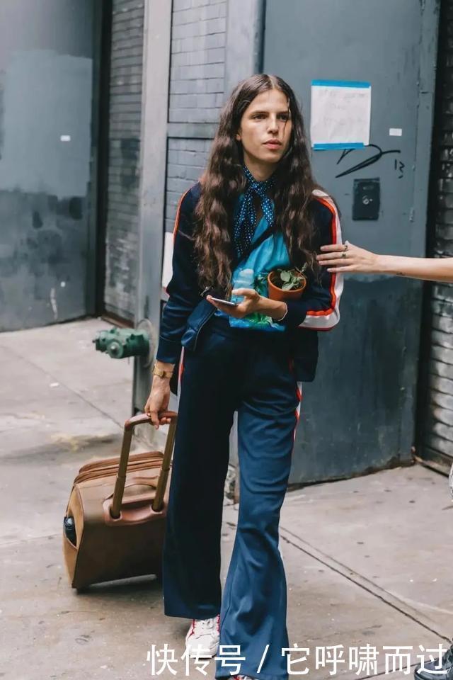 秋冬穿拖地裤,太太太太显腿长了