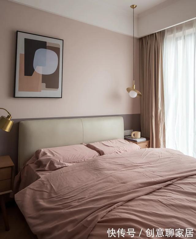 墨绿色|打造的100㎡甜蜜婚房:折叠窗+复古墨绿色,高级有质感