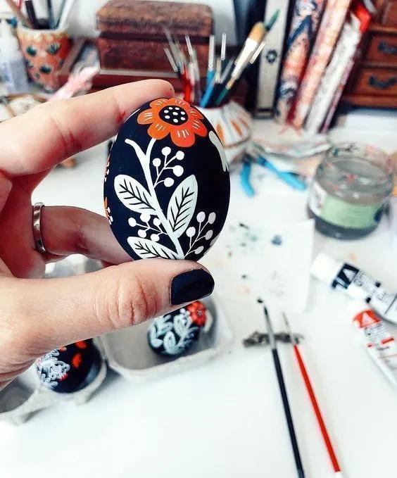 鸡蛋壳&蛋壳创意手工,大人小孩都可以学,只是简单画画,成品非常好看