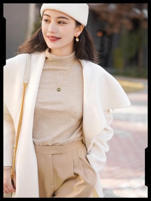把米色穿对了，真的很优雅，充满了日系温柔风