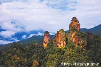 泰宁峨嵋峰美景