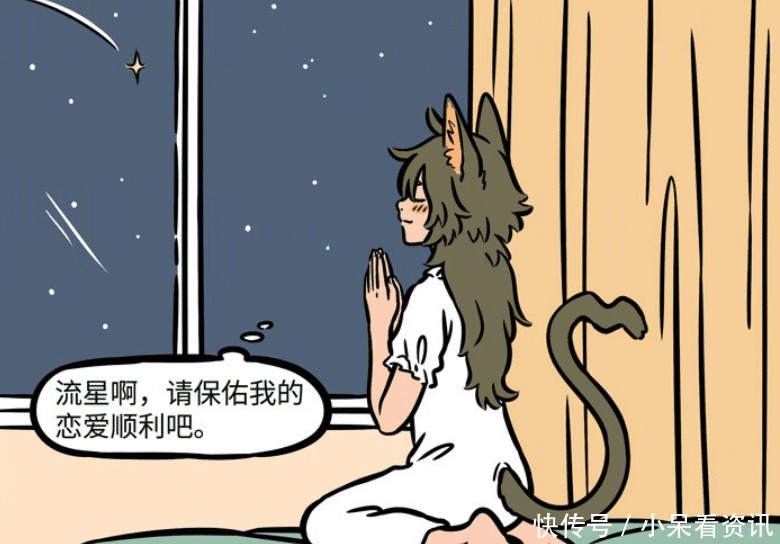愿望|非人哉瓦陶陶向流星许下什么愿望并没悬念,就是跟哮天在一起