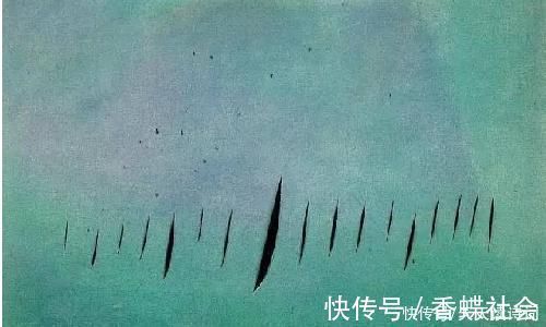 画作&他拿把刀,在画布上随意划几下,凭啥卖出1.8亿你往刀缝里面看