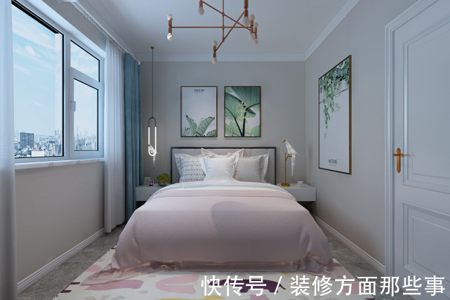 亚光砖|70平北欧风二居室,有个温馨,爱意满满的餐厅太好了