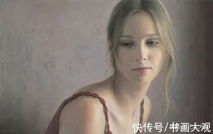 李贵君#日本现代女性肖像绘画——新生代具象画家塩谷亮人物油画作品欣赏