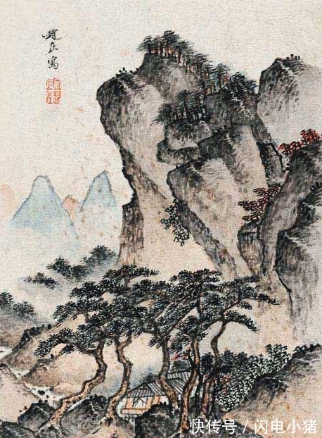 青山寺!看见壮美景色,为何萌生退意,尤袤《青山寺》