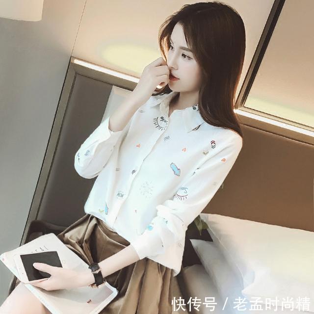系带|春季还是衬衫的好,遮肉显瘦就这一件