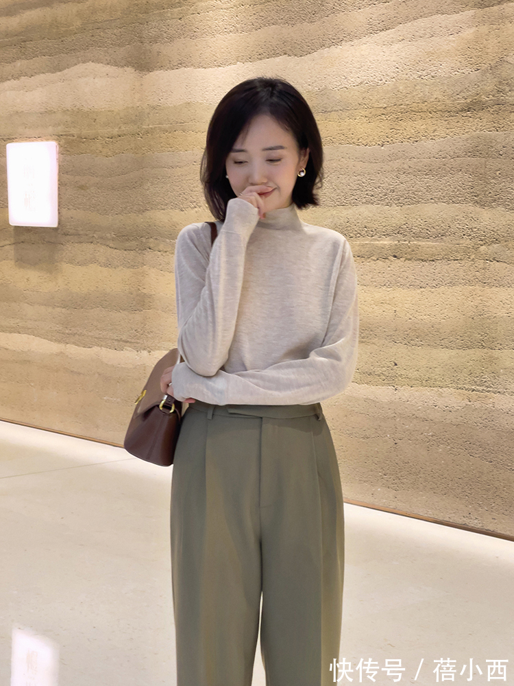 包臀裙|奔四奔五的女性建议多穿毛衣,不用贵但要会搭配,优雅感信手拈来