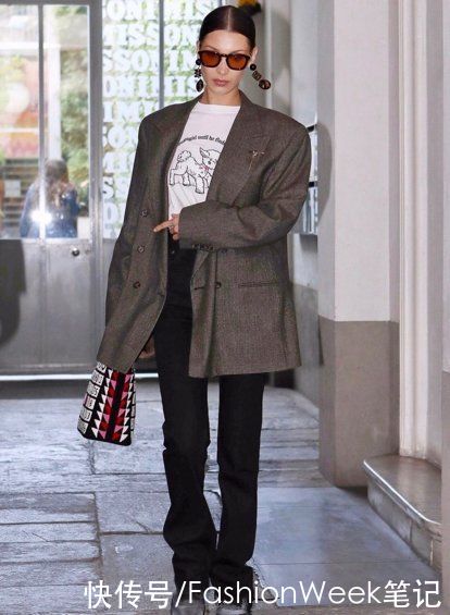 欧美酷飒风穿搭，气场全开，超模穿搭教科书