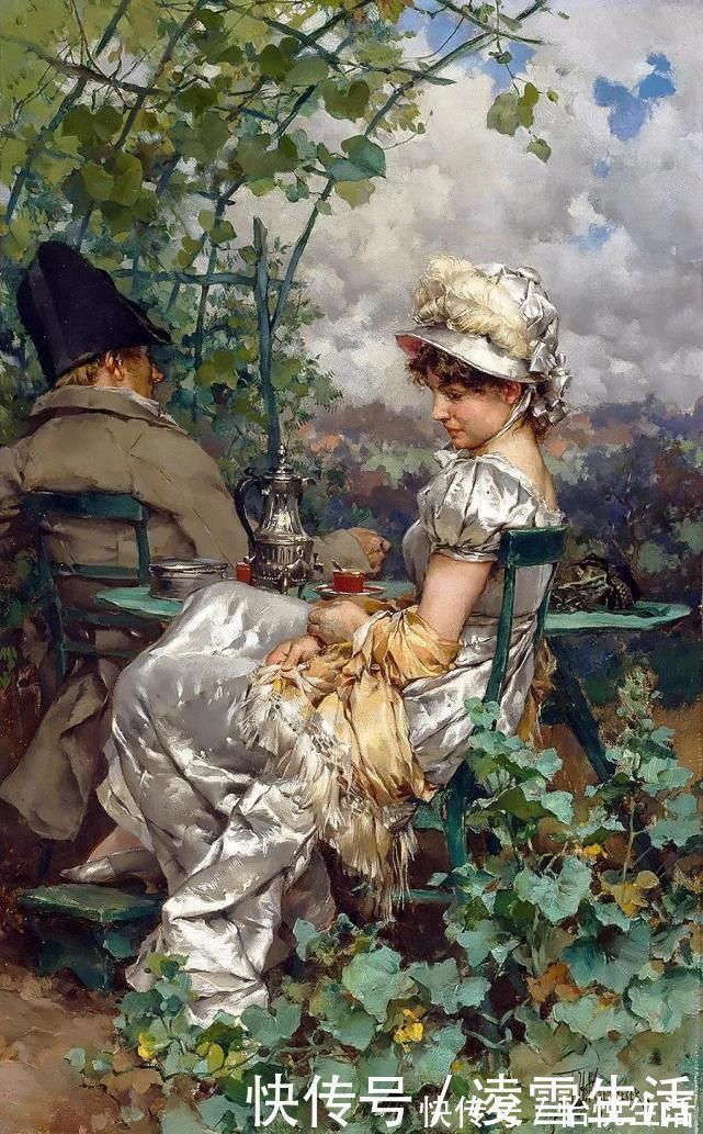 凯特林#精致而优雅——荷兰画家波蒂列耶作品中的女性形象