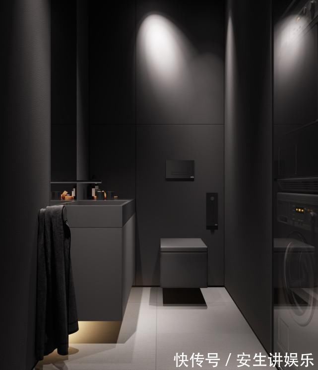 漂亮|灵活的深灰色的现代装饰设计，大气又漂亮