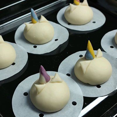 这道水光肌｜独角兽馒头，一上桌就被哄抢一空