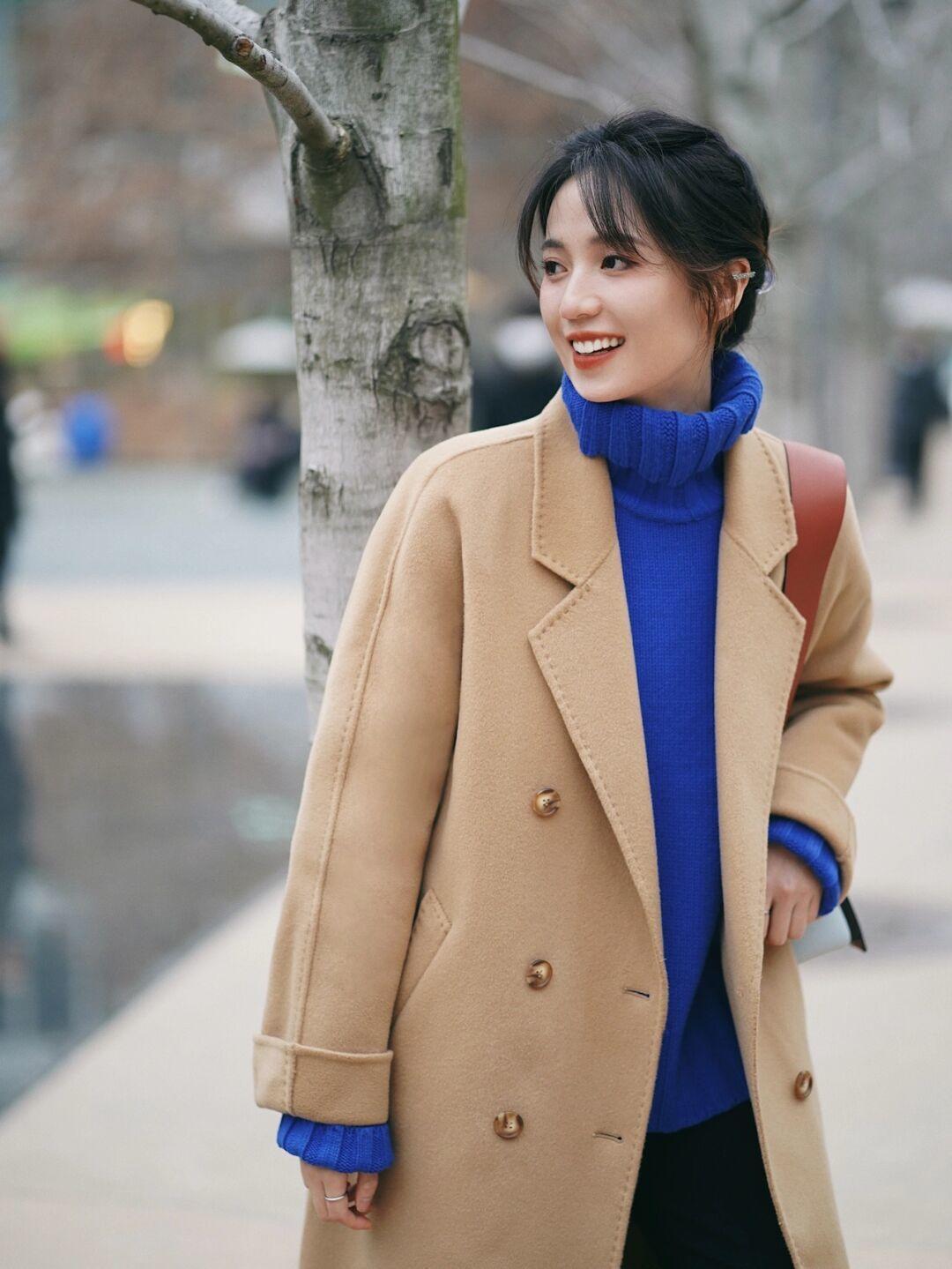 温柔 会穿“大衣”的女人都很优雅,温柔有女人味,技巧看这篇就够