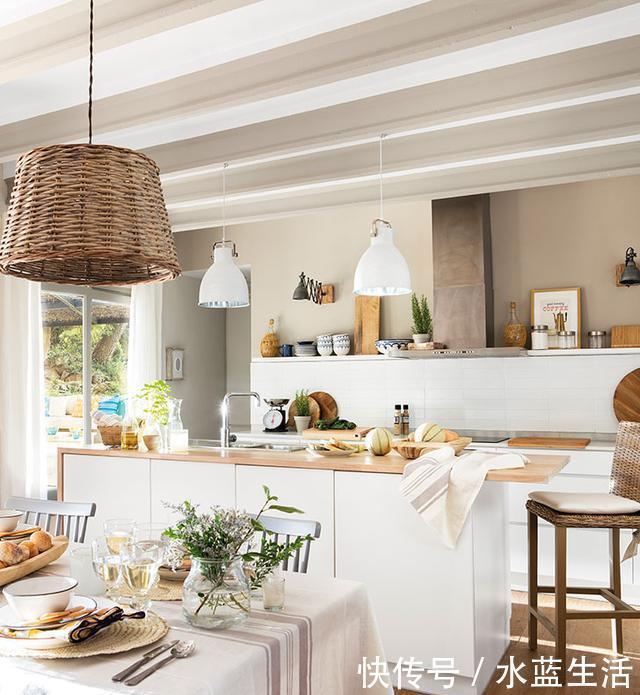 餐厅|我要有钱也买横厅户型,沙发不靠墙,餐厨一字排开,越看越高级