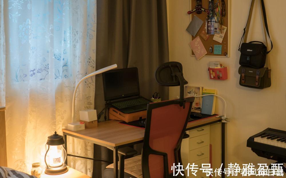 夫妻|丁克夫妻的家56㎡面积不大,舍弃一间卧室改成衣帽间,住着舒服