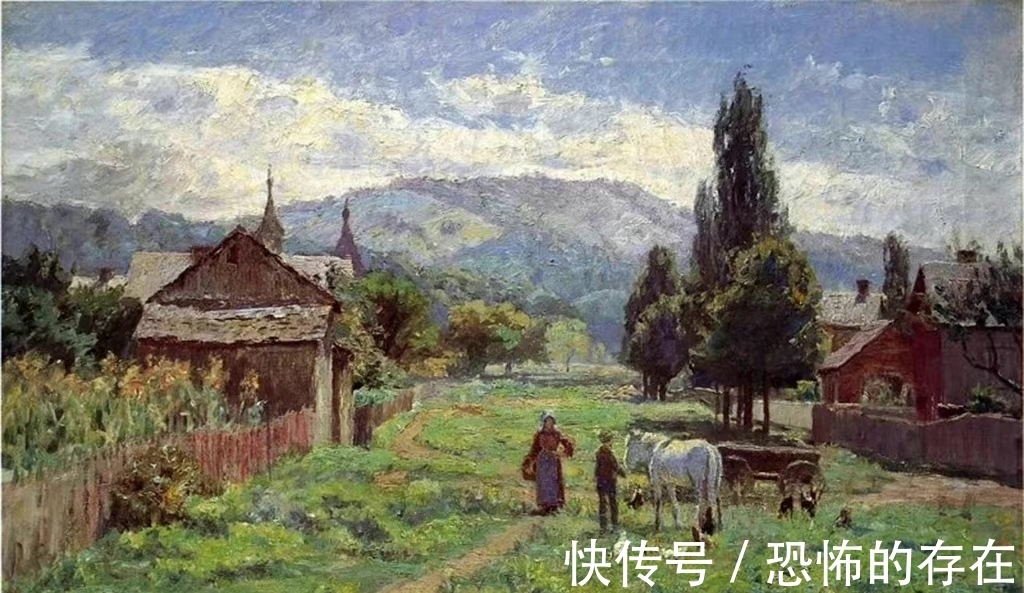 作品集&美国Theodore Clement Steele风景油画作品集