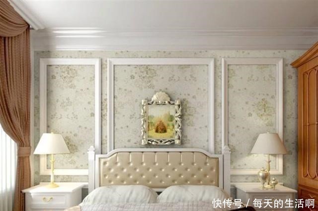 墙面|家里万万不要贴墙纸了，现在都兴贴这种代替，防潮耐用又漂亮！