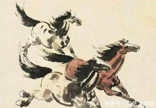 画马&徐悲鸿画了8匹马,却不如一头牛值钱,专家:放大10倍看细节