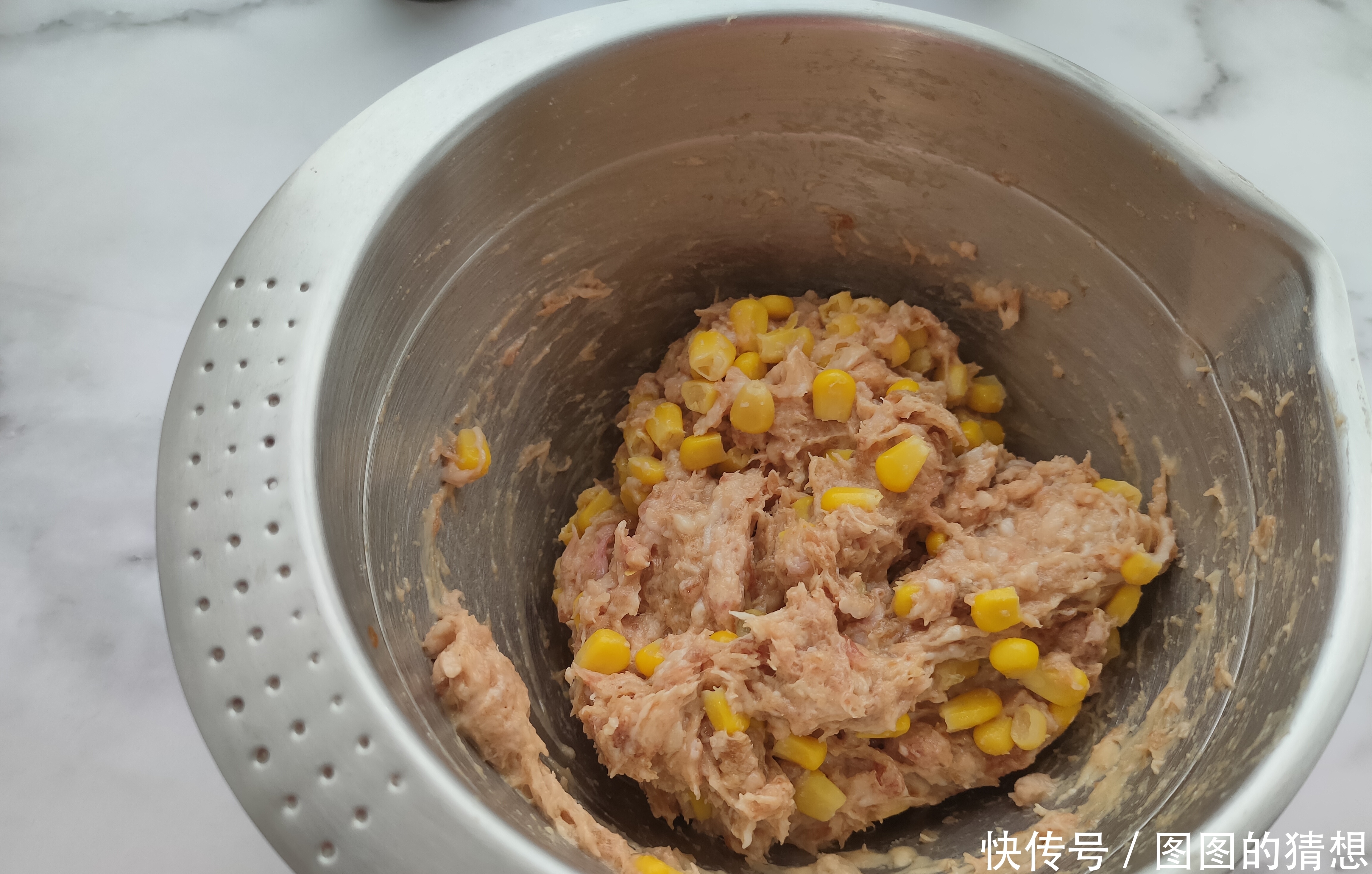 在家自制玉米肠，无淀粉，无添加，低盐健康，做给孩子吃放心