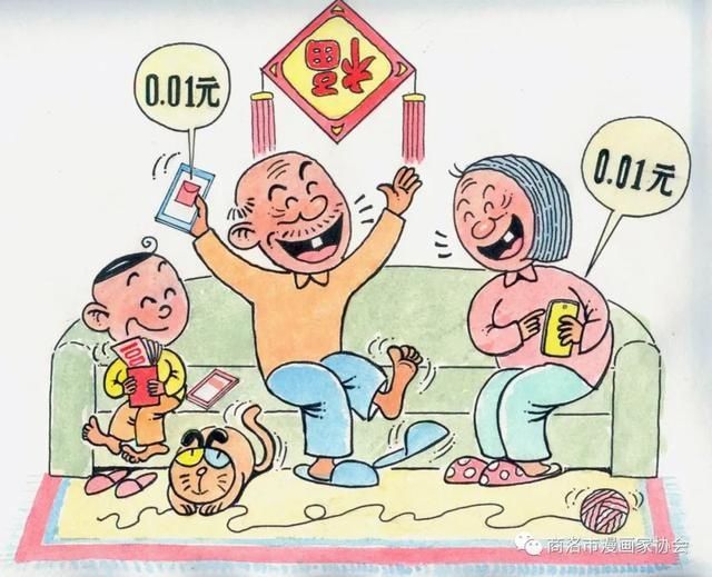 儿童|张红彦儿童漫画作品欣赏