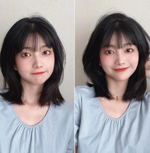 初恋脸适合这几款发型,齐肩短发、高马尾、微卷长发,时尚又好看