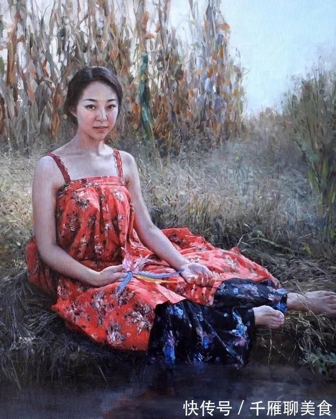 油画&古典东方女性之美——油画艺术家张锦龙女性人物作品欣赏