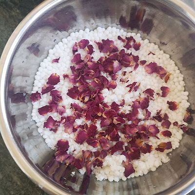 玫瑰西米露|玫瑰西米露糕点